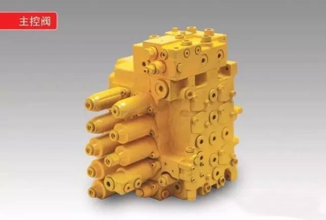 挖機(jī)分配閥維修